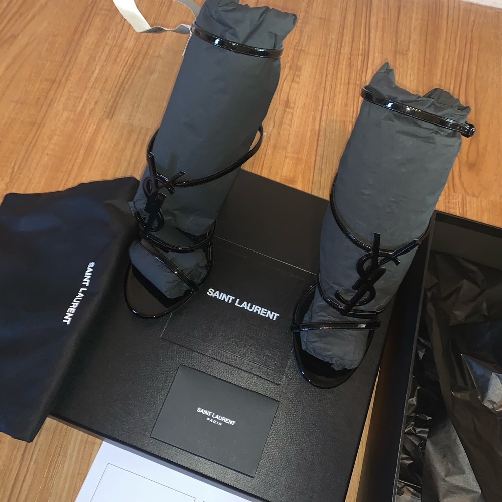 Authentic Brand New YSL Cassandra Heels 37.5